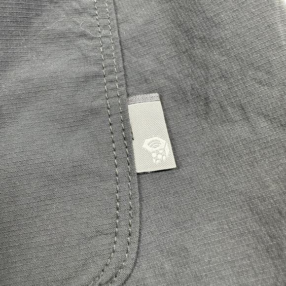 Mountain Hardwear Pants Womens 6 Gray Torada Nylon Cargo Ripstop Hiking Outdoor - Picture 7 of 14